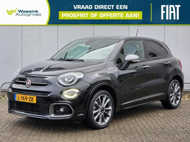 Fiat 500X 150pk Sport Automaat | All Season Banden | Navigat, Auto's, Fiat, Bedrijf, Te koop, 500X, Achteruitrijcamera, Airbags