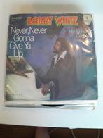 Barry white 7 inch never never gonna give ya up, Cd's en Dvd's, Vinyl Singles, Ophalen of Verzenden, Zo goed als nieuw