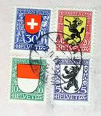 Zwitserland – Pro Juventute 1924 – 2 complete series, Verzenden, Gestempeld