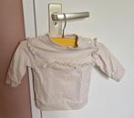 Zandkleurig newborn babytruitje maat 50, Zeeman, Ophalen of Verzenden, Zo goed als nieuw, Truitje of Vestje