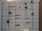 Metalen wandrek, Huis en Inrichting, Woonaccessoires | Memoborden, Ophalen of Verzenden, Gebruikt, Overige typen