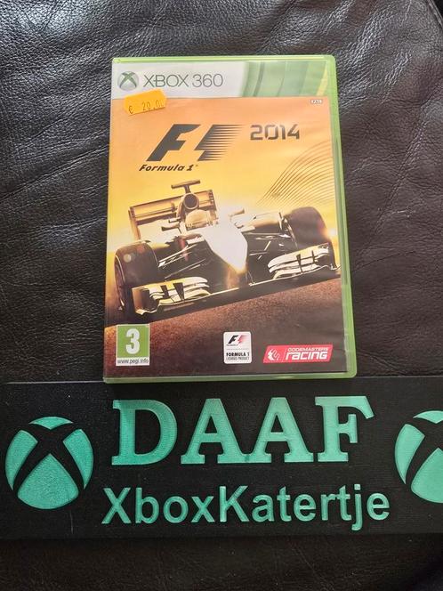 F1 2014 - xbox 360/one/series x, Spelcomputers en Games, Games | Xbox 360, Zo goed als nieuw, Racen en Vliegen, Vanaf 3 jaar, Ophalen of Verzenden