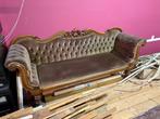Antieke fluwelen Victoriaanse barokke bank, Antiek en Kunst, Antiek | Meubels | Stoelen en Banken, Ophalen
