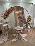 Backdrop Verhuur – Bruiloft, Verlofing & Events (Heel NL), Ophalen of Verzenden, Zo goed als nieuw