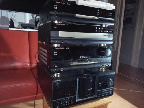 Harman Kardon hifi set + Sony 200cd wisselaar, Audio, Tv en Foto, Stereo-sets, Gebruikt, Cd-speler, Dvd-speler, Tuner of Radio