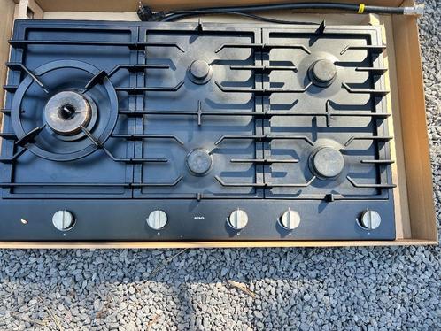 Atag gaskookplaat inbouw met Supervario wokbrander, Witgoed en Apparatuur, Kookplaten, Zo goed als nieuw, Inbouw, Gas, 5 kookzones of meer