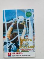 Malta - Nederland Officieel programma 19-12-1990, Verzenden, Overige typen