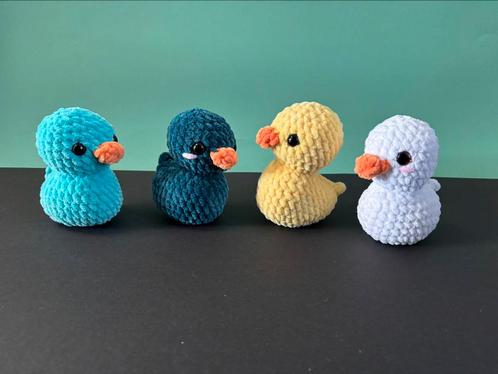 Gehaakte badeend, Kinderen en Baby's, Speelgoed | Knuffels en Pluche, Nieuw, Eend, Ophalen of Verzenden