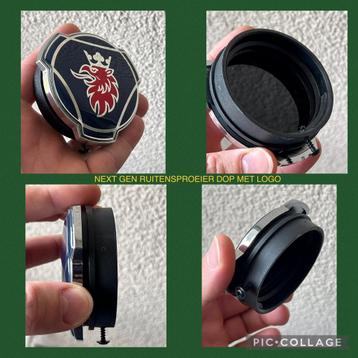 Scania ruitensproeier doppen met logo/embleem beschikbaar voor biedingen