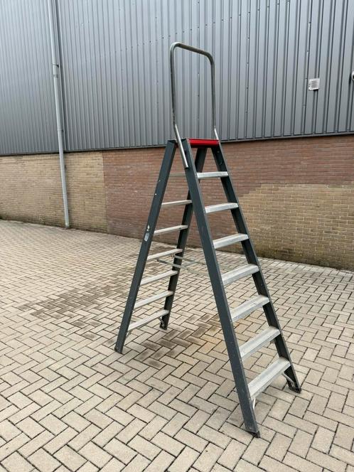 Diverse altrex a trappen dubbel beloopbaar, Doe-het-zelf en Verbouw, Ladders en Trappen, Zo goed als nieuw, Trap, 2 tot 4 meter