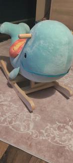 Walvis schommel speelgoed, Ophalen, Zo goed als nieuw, Rij- of Hobbelspeelgoed