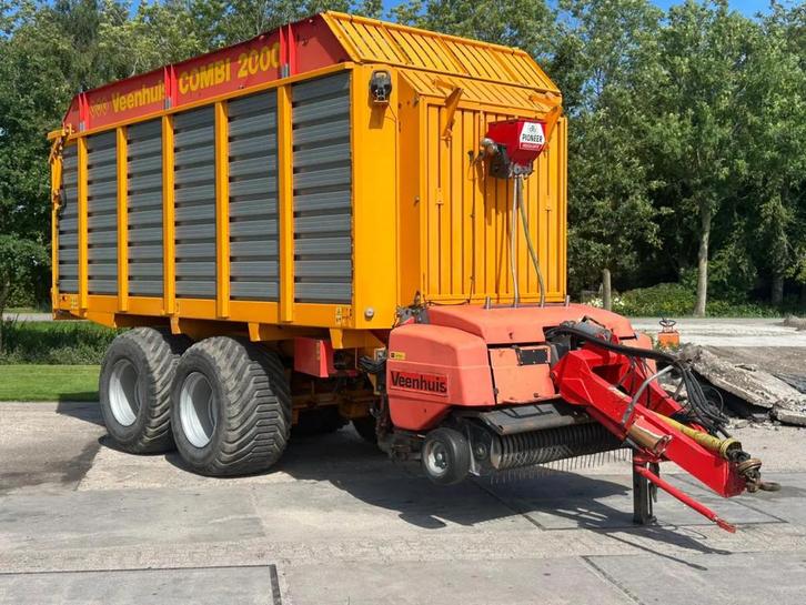 Veenhuis Combi 2000 Ladewagen Opraapwagen Combi wagen, Zakelijke goederen, Agrarisch | Werktuigen, Overige, Oogstmachine