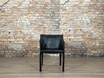 Matteo Grassi Coco zwart bij TheReSales, Huis en Inrichting, Stoelen, Zwart, Leer, Ophalen of Verzenden, Zo goed als nieuw