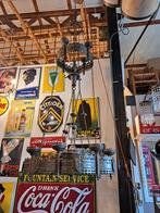 Unieke antieke kerklamp godslamp of kaarsenkroon 190 cm hoog, Ophalen