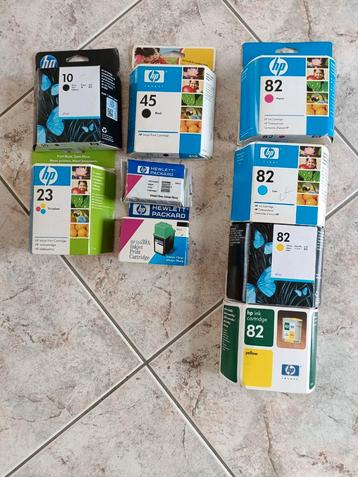 HP inktcartridges  beschikbaar voor biedingen