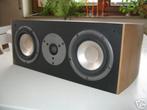 Magnat Vintage Center 4 2-weg zwart / beuken 160 watt, Magnat, Center speaker, Gebruikt, 120 watt of meer