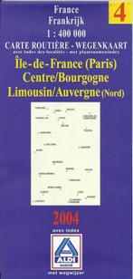 A248 Plattegrond Parijs Bourgogne Auvergne ( kaart 4 )  -, Ophalen of Verzenden, Zo goed als nieuw, Frankrijk, Landkaart