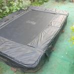 Salta inground rechthoek trampoline, Ophalen