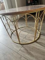 Rotan Bijzettafel Xenos dm 60 cm, Minder dan 55 cm, Rond, Ophalen of Verzenden, Zo goed als nieuw