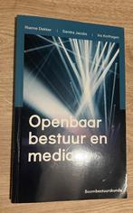 Openbaar Bestuur en Media, Dekker, Jacobs, Korthagen, Nieuw, Ophalen of Verzenden, Maatschappijleer