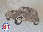 Pin Citroën 2CV, Verzamelen, Speldjes, Pins en Buttons, Verzenden, Gebruikt