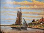 Schilderij - gesigneerd, Ophalen of Verzenden, Minder dan 50 cm, Schilderij, Minder dan 50 cm