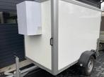 Koelwagen koelaanhanger enkelasser geremd met kenteken, Auto diversen, Aanhangers en Bagagewagens, Gebruikt