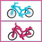 lego fiets blauw of magenta roze, Nieuw, Verzenden, Losse stenen