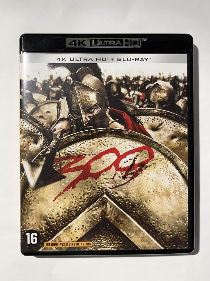 300 (2006) Zack Snyder 4K Ultra HD UHD, Cd's en Dvd's, Blu-ray, Zo goed als nieuw, Actie, Ophalen