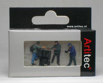 Artitec: 3 spoorweg arbeiders - B. beschikbaar voor biedingen