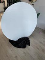 Ronde witte tafel gratis ( scheur in tafel), Ophalen, Gebruikt, Rond, Vier personen
