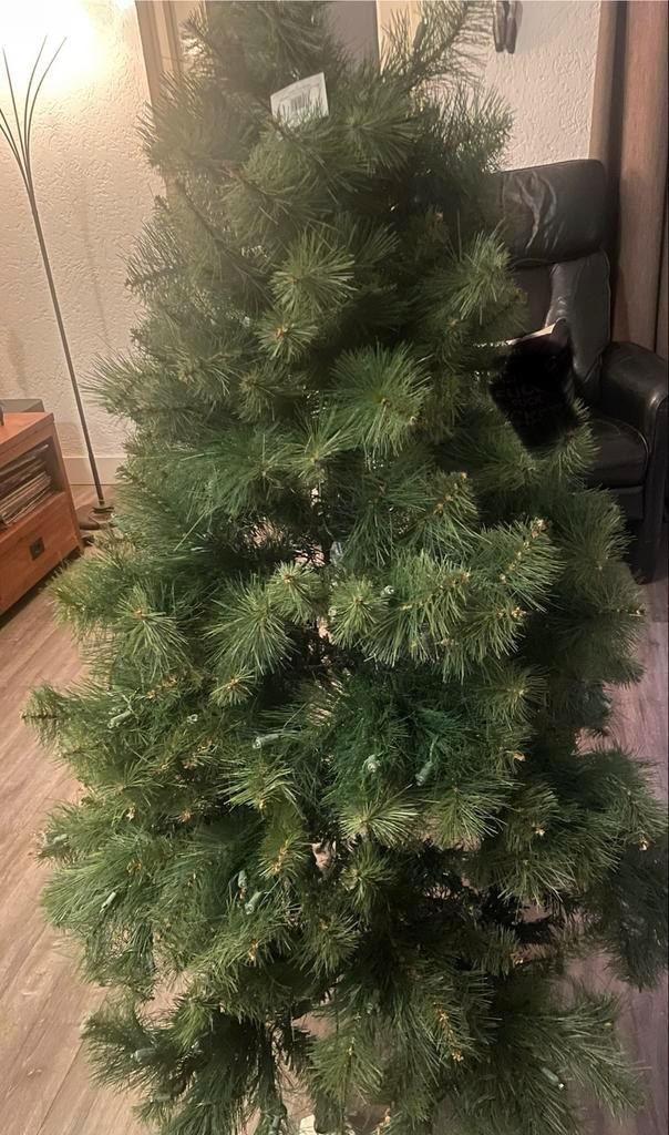 Kunst kerstboom met led verlichting Cranenbroek, Diversen, Kerst, Zo goed als nieuw, Ophalen
