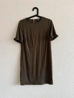 Khakikleurige jurk met korte mouwen van Primark, maat 36, Ophalen of Verzenden, Zo goed als nieuw, Maat 36 (S), Boven de knie