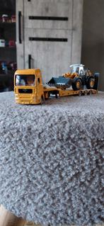 SIKU, MAN dieplader met LIEBHERR wiellader, Kinderen en Baby's, Speelgoed | Speelgoedvoertuigen, Ophalen, Gebruikt