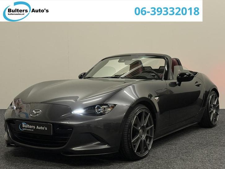 Mazda MX-5 2.0 SkyActiv-G 184pk Signature | CARPLAY | CAMERA, Auto's, Mazda, Bedrijf, Te koop, MX-5, ABS, Achteruitrijcamera, Airbags