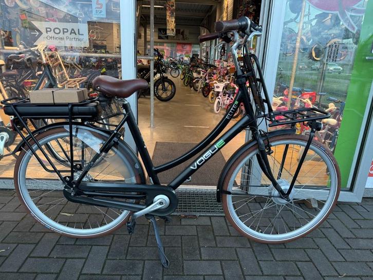 FIETSMASTER E BIKE VOGUE ELITE 7 MAT ZWART 57 CM MAT ZWART, Fietsen en Brommers, Elektrische fietsen, Nieuw, Overige merken, 55 tot 59 cm