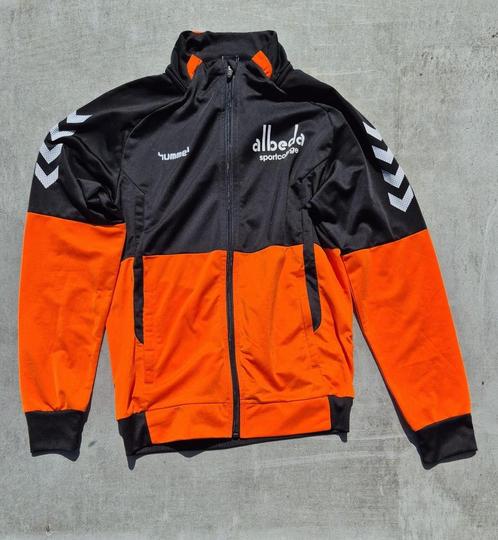 Albeda College sportkleding, Kleding | Heren, Sportkleding, Gedragen, Algemeen, Maat 46 (S) of kleiner, Oranje, Ophalen of Verzenden