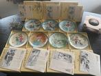 set van 7 Imperial Jingdezhen porcelain met certificaat!, Ophalen of Verzenden