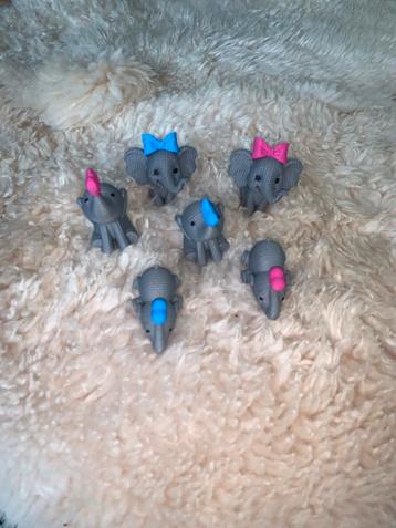 3D Geprinte Olifantjes - Kraamcadeau beschikbaar voor biedingen