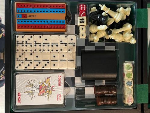 Revaho spellendoos, Hobby en Vrije tijd, Gezelschapsspellen | Bordspellen, Zo goed als nieuw, Drie of vier spelers, Vijf spelers of meer