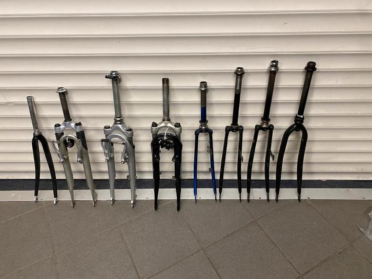 Voorvorken : Sparta ion / sunt./ Koga / x-act / TDR omafiets, Motoren, Onderdelen | Overige, Gebruikt, Ophalen