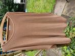 Gouden shirt met boord mouw, Ophalen of Verzenden, Zo goed als nieuw, Shirt of Top