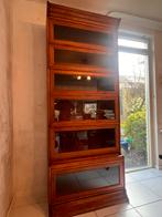 Antieke vitrinekast/buffetkast massief hout, Ophalen, Met plank(en), Gebruikt, 200 cm of meer