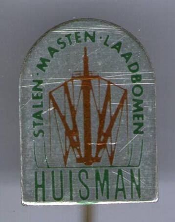 Huisman stalen masten laadbomen blik speldje ( U_548 ) beschikbaar voor biedingen