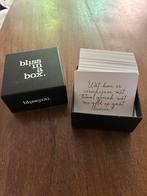 Bliss in a box - Business editie, Tarot of Kaarten leggen, Overige typen, Ophalen of Verzenden, Zo goed als nieuw