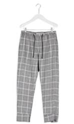 Humanoid pantalon broek Fedde ruit grijs maat: XS = 34 NIEUW, Humanoid, Verzenden, Nieuw, Maat 34 (XS) of kleiner