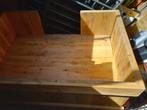 Houten hondenmand met deksel om salontafel van te maken, Ophalen, Gebruikt, Overige