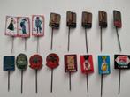 Jamin speldjes. 16 stuks. €2,-, Verzamelen, Speldjes, Pins en Buttons, Ophalen of Verzenden, Gebruikt, Merk, Speldje of Pin