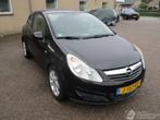 Opel Corsa 1.0-12V Edition (bj 2009), Auto diversen, Schadeauto's, Zwart, 998 cc, Benzine, Hatchback