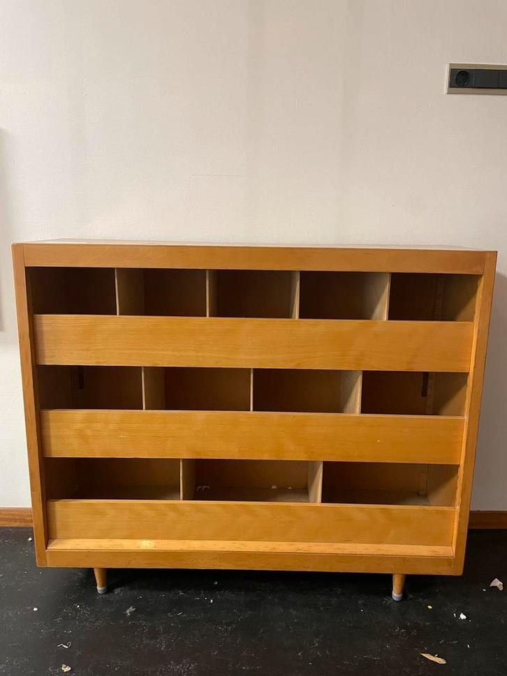 Schoolkastje / vakkenkastje/ klepkast / Pastoe / Montessori, Huis en Inrichting, Kasten | Boekenkasten, Zo goed als nieuw, 100 tot 150 cm